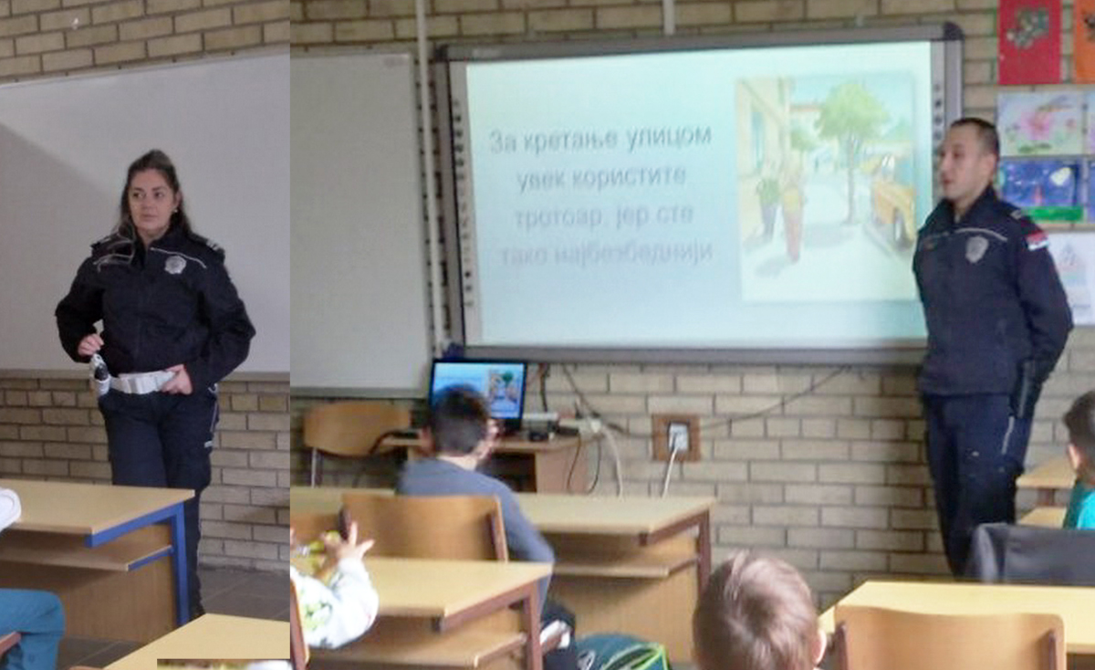 Представници Полицијске станице Ковин одржали предавање у нашoj школи
